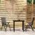 Set de mobilier pentru grădină, 3 piese, negru GartenMobel Dekor