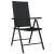 Set de mobilier pentru grădină, 5 piese, negru GartenMobel Dekor