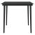 Set mobilier de grădină, 3 piese, negru GartenMobel Dekor