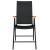 Set de mobilier pentru grădină, 5 piese, negru GartenMobel Dekor