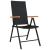 Set de mobilier pentru grădină, 7 piese, negru GartenMobel Dekor