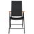 Set mobilier de grădină, 3 piese, negru GartenMobel Dekor
