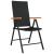 Set mobilier de grădină, 3 piese, negru GartenMobel Dekor