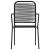 Set de mobilier pentru grădină, 7 piese, negru GartenMobel Dekor