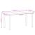 Set mobilier de grădină, 7 piese, negru GartenMobel Dekor