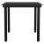 Set de mobilier pentru grădină, 5 piese, negru GartenMobel Dekor