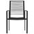 Set de mobilier pentru grădină, 7 piese, negru GartenMobel Dekor