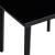 Set cu masă pentru grădină, 3 piese, negru, ratan PVC  GartenMobel Dekor