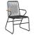 Set mobilier de grădină, 7 piese, negru, ratan PVC GartenMobel Dekor