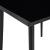 Set mobilier de grădină, 5 piese, negru, ratan PVC GartenMobel Dekor