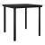 Set de mobilier pentru grădină, 3 piese, negru GartenMobel Dekor