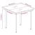 Set de mobilier pentru grădină, 3 piese, negru GartenMobel Dekor