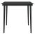Set mobilier de grădină, 3 piese, negru GartenMobel Dekor