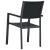 Set mobilier de grădină, 3 piese, negru GartenMobel Dekor