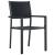 Set de servit masa pentru grădină, 5 piese, negru GartenMobel Dekor