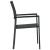 Set mobilier de grădină, 9 piese, negru GartenMobel Dekor