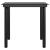 Set mobilier de grădină cu perne, 3 piese, negru GartenMobel Dekor
