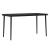 Set mobilier de grădină, cu perne, 5 piese, gri și negru GartenMobel Dekor