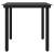Set mobilier de grădină cu perne, 3 piese, negru GartenMobel Dekor