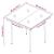 Set mobilier de grădină cu perne, 3 piese, negru GartenMobel Dekor