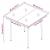 Set mobilier de grădină, cu perne, 5 piese, gri și negru GartenMobel Dekor