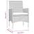 Set mobilier de grădină, cu perne, 5 piese, gri și negru GartenMobel Dekor