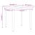 Set de mobilier de grădină, 3 piese, negru GartenMobel Dekor
