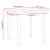 Set mobilier de grădină, 5 piese, negru GartenMobel Dekor