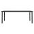 Set mobilier de grădină,negru, 7 piese GartenMobel Dekor