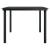 Set mobilier de grădină,negru, 7 piese GartenMobel Dekor