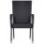 Set mobilier de grădină, 3 piese, negru GartenMobel Dekor