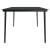 Set mobilier de grădină, negru, 9 piese GartenMobel Dekor
