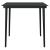 Set mobilier de grădină, 3 piese, gri și negru GartenMobel Dekor