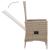 Set mobilier de grădină, cu perne, 3 piese, bej GartenMobel Dekor