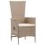 Set mobilier pentru grădină, cu perne, 5 piese, bej GartenMobel Dekor