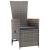 Set de mobilier pentru grădină, cu perne, 7 piese, gri GartenMobel Dekor