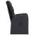 Set mobilier de grădină cu perne, 3 piese, negru GartenMobel Dekor