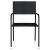 Set de mobilier pentru grădină, 5 piese, negru GartenMobel Dekor