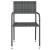 Set de mobilier pentru grădină, 3 piese, gri GartenMobel Dekor