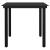 Set de servit masa pentru grădină, 5 piese, negru GartenMobel Dekor