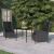 Set de mobilier pentru grădină, 3 piese, gri închis GartenMobel Dekor