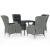 Set de mobilier pentru grădină, 5 piese, gri deschis GartenMobel Dekor