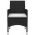 Set mobilier de grădină cu perne 5 piese poliratan & sticlă GartenMobel Dekor