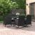Set mobilier de grădină cu perne, 7 piese, poliratan și sticlă GartenMobel Dekor