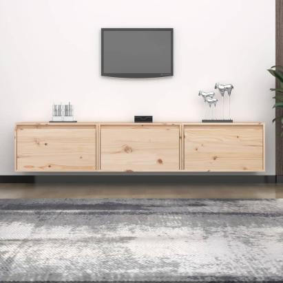 Comode TV, 3 buc., lemn masiv de pin GartenMobel Dekor
