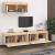 Comode TV, 3 buc., lemn masiv de pin GartenMobel Dekor