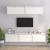 Comode TV, alb, 5 buc., lemn masiv de pin GartenMobel Dekor