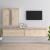 Comode TV, 4 buc., lemn masiv de pin GartenMobel Dekor