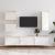 Comode TV, alb, 6 buc., lemn masiv de pin GartenMobel Dekor