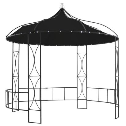 Pavilion, antracit, 300 x 290 cm, rotund GartenMobel Dekor
